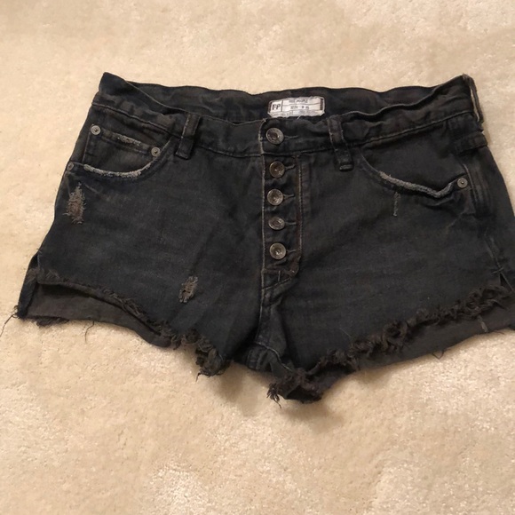 Free people size 25 shorts - Picture 1 of 4
